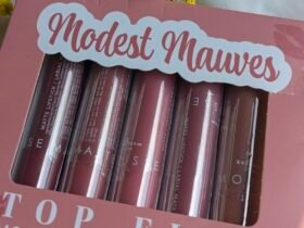Italia Deluxe Top Five Mousse Matte Lipstick Set Modest Mauves